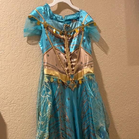 open lace back dress Disney Princess Deluxe Jasmine Aladdin Inspired Tutu Dress  EverAfterTutuCo